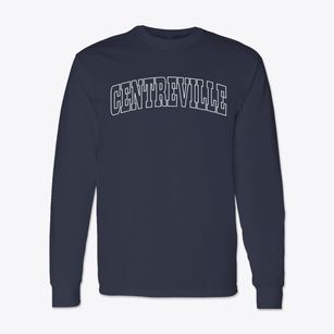 Centreville Maryland Trendy Block Classic Long Sleeve T-Shirt