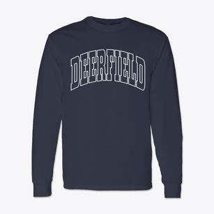 Deerfield New Hampshire Trendy Block Classic Long Sleeve T-Shirt
