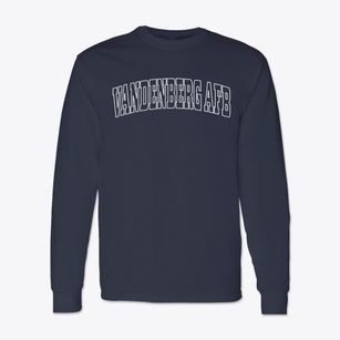 Vandenberg Afb California Trendy Block Classic Long Sleeve T-Shirt