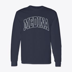 Medina Washington Trendy Block Classic Long Sleeve T-Shirt