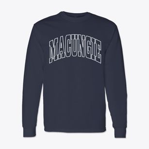 Macungie Pennsylvania Trendy Block Classic Long Sleeve T-Shirt