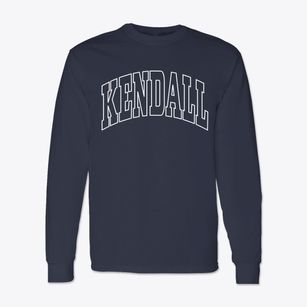Kendall New York Trendy Block Classic Long Sleeve T-Shirt
