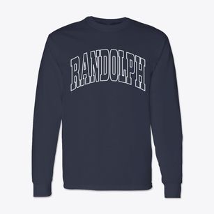 Randolph New York Trendy Block Classic Long Sleeve T-Shirt
