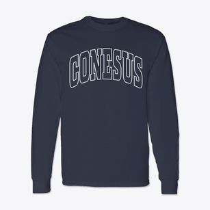 Conesus New York Trendy Block Classic Long Sleeve T-Shirt