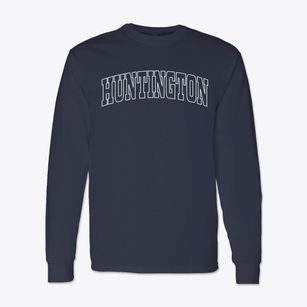 Huntington Massachusetts Trendy Block Classic Long Sleeve T-Shirt