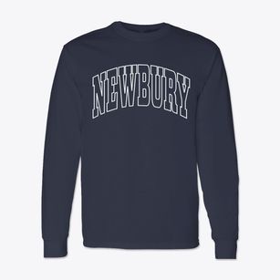 Newbury New Hampshire Trendy Block Classic Long Sleeve T-Shirt