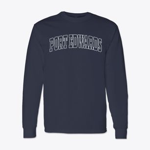 Port Edwards Wisconsin Trendy Block Classic Long Sleeve T-Shirt
