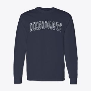Huachuca City Arizona Trendy Block Classic Long Sleeve T-Shirt