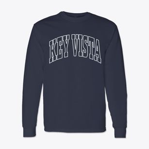 Key Vista Florida Trendy Block Classic Long Sleeve T-Shirt