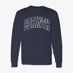 Corinth Vermont Trendy Block Classic Long Sleeve T-Shirt