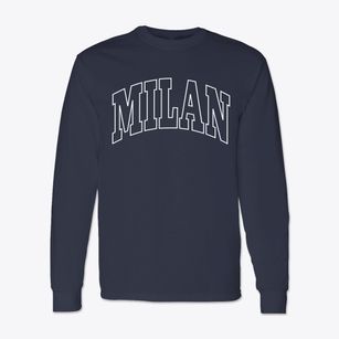 Milan Ohio Trendy Block Classic Long Sleeve T-Shirt