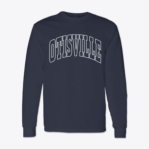 Otisville New York Trendy Block Classic Long Sleeve T-Shirt