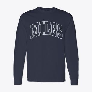 Miles Texas Trendy Block Classic Long Sleeve T-Shirt