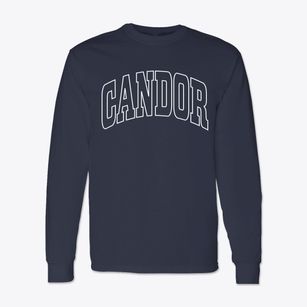 Candor North Carolina Trendy Block Classic Long Sleeve T-Shirt
