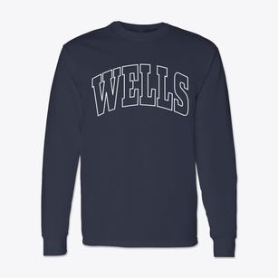 Wells Texas Trendy Block Classic Long Sleeve T-Shirt