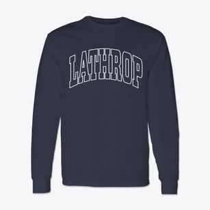 Lathrop California Trendy Block Classic Long Sleeve T-Shirt
