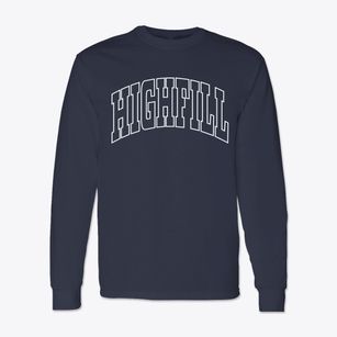 Highfill Arkansas Trendy Block Classic Long Sleeve T-Shirt