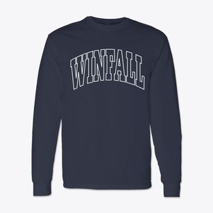 Winfall North Carolina Trendy Block Classic Long Sleeve T-Shirt