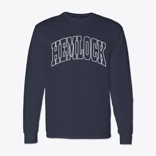 Hemlock New York Trendy Block Classic Long Sleeve T-Shirt