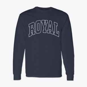 Royal Iowa Trendy Block Classic Long Sleeve T-Shirt
