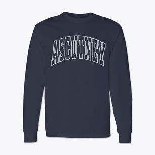 Ascutney Vermont Trendy Block Classic Long Sleeve T-Shirt