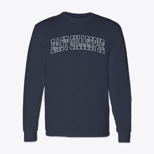 East Gillespie Illinois Trendy Block Classic Long Sleeve T-Shirt