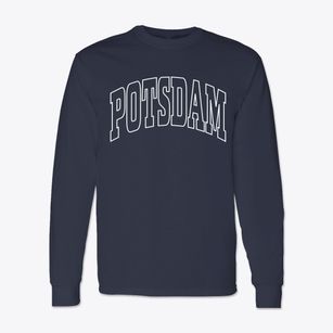 Potsdam New York Trendy Block Classic Long Sleeve T-Shirt