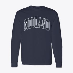 Midland Virginia Trendy Block Classic Long Sleeve T-Shirt