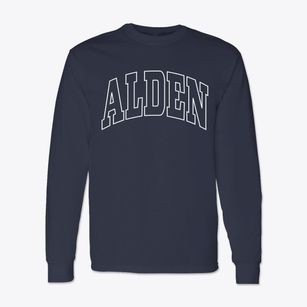 Alden Michigan Trendy Block Classic Long Sleeve T-Shirt