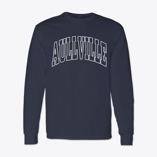 Aullville Missouri Trendy Block Classic Long Sleeve T-Shirt