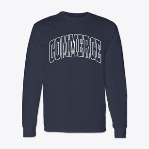 Commerce Missouri Trendy Block Classic Long Sleeve T-Shirt