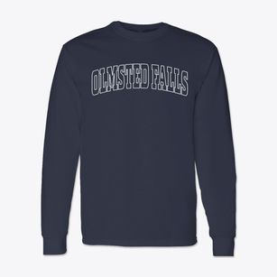 Olmsted Falls Ohio Trendy Block Classic Long Sleeve T-Shirt