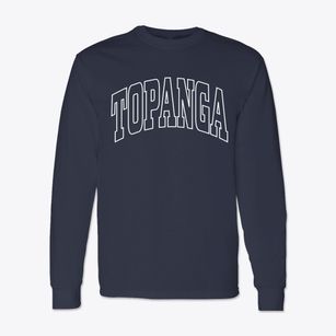 Topanga California Trendy Block Classic Long Sleeve T-Shirt