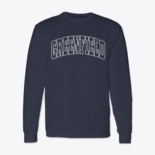 Greenfield New York Trendy Block Classic Long Sleeve T-Shirt
