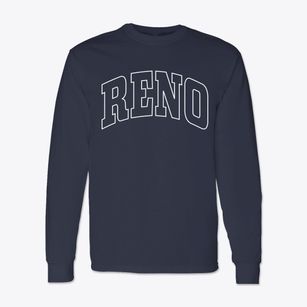 Reno Nevada Trendy Block Classic Long Sleeve T-Shirt