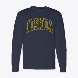 Joshua Texas Trendy Block Classic Long Sleeve T-Shirt
