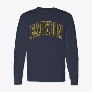 Babylon New York Trendy Block Classic Long Sleeve T-Shirt