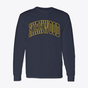 Kirkwood New York Trendy Block Classic Long Sleeve T-Shirt