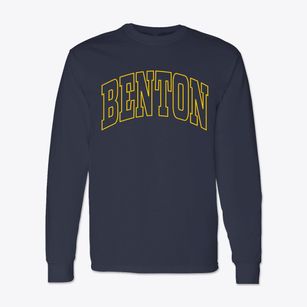 Benton Kentucky Trendy Block Classic Long Sleeve T-Shirt