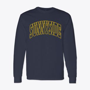 Sunnyside California Trendy Block Classic Long Sleeve T-Shirt