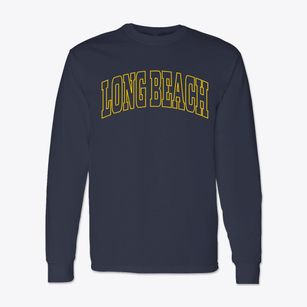 Long Beach New York Trendy Block Classic Long Sleeve T-Shirt