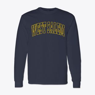 West Salem Ohio Trendy Block Classic Long Sleeve T-Shirt