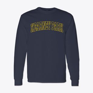 Kearney Park Mississippi Trendy Block Classic Long Sleeve T-Shirt