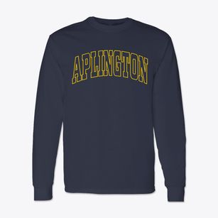 Aplington Iowa Trendy Block Classic Long Sleeve T-Shirt