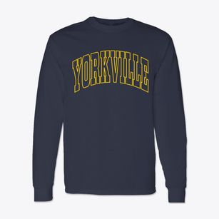 Yorkville Ohio Trendy Block Classic Long Sleeve T-Shirt