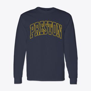 Preston New York Trendy Block Classic Long Sleeve T-Shirt