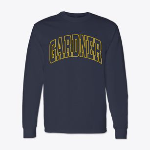 Gardner Kansas Trendy Block Classic Long Sleeve T-Shirt