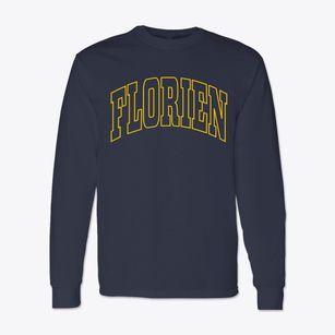 Florien Louisiana Trendy Block Classic Long Sleeve T-Shirt