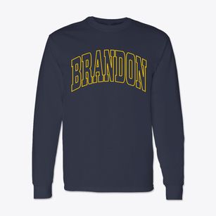 Brandon Florida Trendy Block Classic Long Sleeve T-Shirt