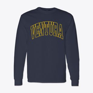 Ventura California Trendy Block Classic Long Sleeve T-Shirt